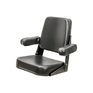 Picture of Uni Pro Allis Chalmers Tractor & Bobcat/Case Constr. Equip. Comfort Classic Seat | Black Vinyl