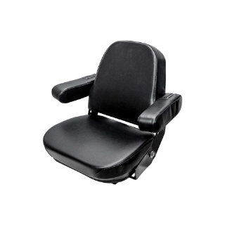 Picture of Uni Pro Case-IH/International Harvester/Massey Ferguson 86 Seat Assembly | Hydraulic | Black Vinyl