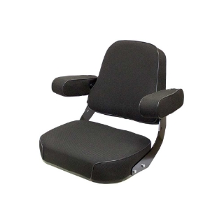 Picture of Uni Pro John Deere 4240 Super Deluxe Seat Top Assembly | Black Fabric