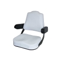 Picture of Uni Pro International Harvester 56/66 Original Seat Assembly | Pleated White Vinyl