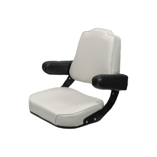 Picture of Uni Pro International Harvester 56/66 Original Seat Assembly | Cream Vinyl