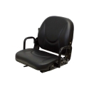 Picture of Uni Pro 1708 Seat Top Assembly | With Hip Restraints | Black Vinyl