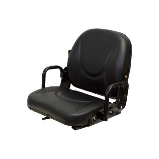 Picture of Uni Pro 1708 Seat Top Assembly | With Hip Restraints | Black Vinyl