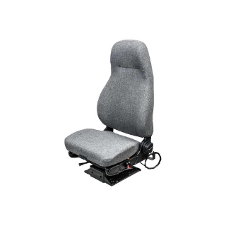 Picture of Uni Pro 2011 Ensign Lo Semi Truck Seat | High-Back | Gray Mordura Fabric