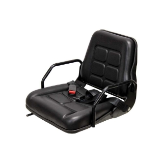 Picture of Uni Pro 144 Seat Top Assembly | With Hip Restraints | Black Vinyl