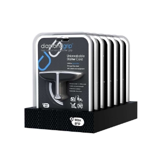 Picture of Max diamondgrip | 92-In. 3.6mm Cord | Silver and Black | Case of 7