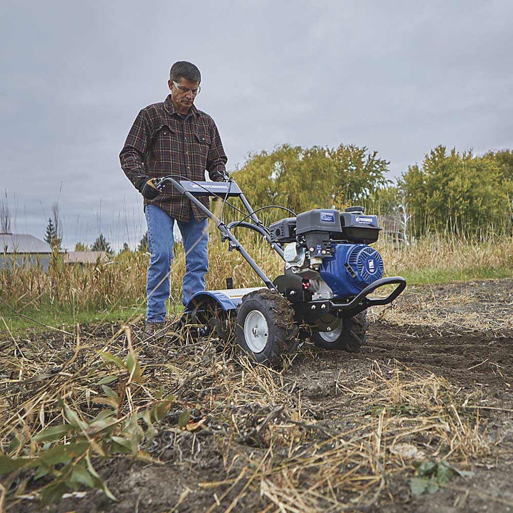 Powerhorse Rear Tine Tiller | 20-In. Width | 6.5 Depth