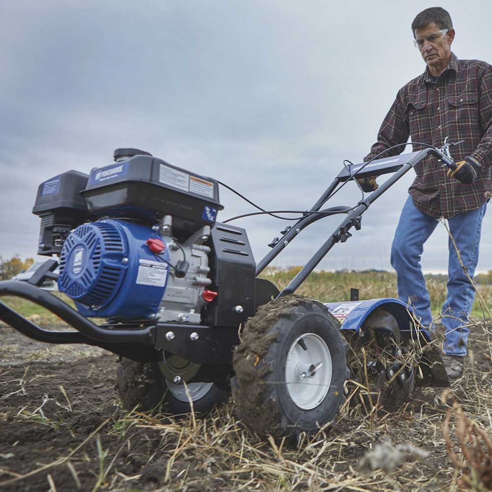 さむ❁ Powerhorse Rear Tine Tiller | 20-In. Width | 6.5 Depth
