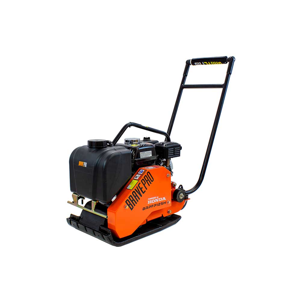 Brave Forward Plate Compactor | 14 In. | Rubber Mat, Tank, and