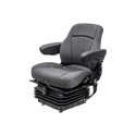 Picture of Uni Pro 425 Mechanical Suspension Seat | With Armrests | Charcoal Gray Fabric