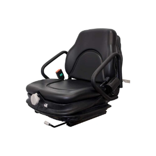 Picture of Uni Pro 234 Mechanical Suspension Seat | With Hip Restraints | Black Vinyl