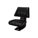 Picture of Uni Pro 255 Utility Mechanical Suspension Seat | Economy | Black Vinyl