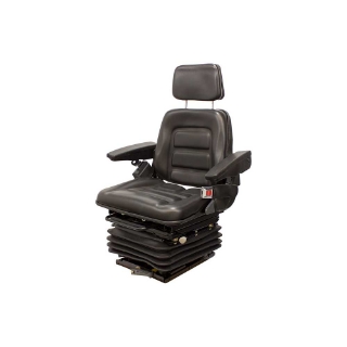 Picture of Uni Pro 1004 Mechanical Suspension Seat | Economy | Black Vinyl