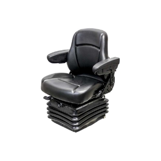 Picture of Uni Pro 1201 Air Suspension Seat | 24-Volt | Black Vinyl