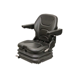 Picture of Uni Pro 1006 Air Suspension Seat | 12-Volt | Black Vinyl