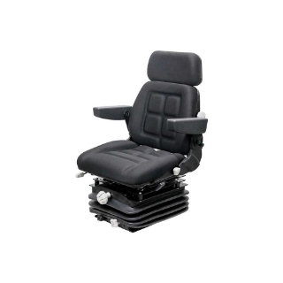 Picture of Uni Pro Case 90-94 Series 1004 Mechanical Suspension Seat Kit | Black Fabric