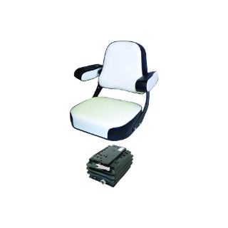 Picture of Uni Pro International Harvester 06-66 Series 56/MSG83 Mechanical Seat Kit | Black/White Vinyl