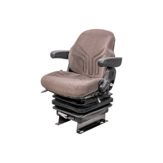 Picture of Uni Pro John Deere 5M-7030 Series Seat & Mechanical Suspension Seat | SJ20768 | Brown Fabric