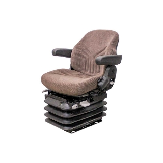 Picture of Uni Pro John Deere 5M-7030 Series Seat & Air Suspension Seat | SJ20768 | Brown Fabric