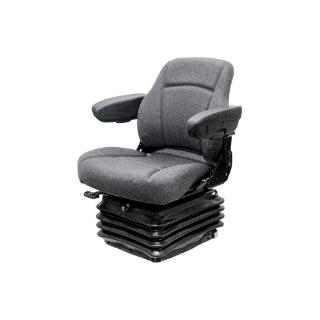 Picture of Uni Pro 1202 Air Suspension Seat | 12-Volt | Charcoal Gray Fabric