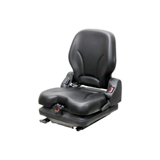 Picture of Uni Pro | Low Profile Seat & Mechanical Suspension | OPS | Slide Rails | Black Vinyl | 8692
