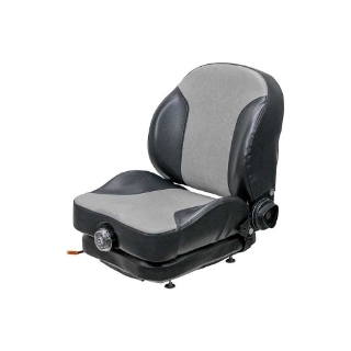Picture of Uni Pro 439 Mechanical Suspension Seat | Black/Silver Vinyl