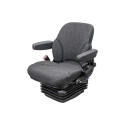 Picture of Uni Pro 424 Air Suspension Seat | 12-Volt | Charcoal Gray Fabric