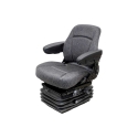 Picture of Uni Pro Case IH 71 Series Magnum 1000 Air Seat Kit | Original Air-Oil | Charcoal Gray Fabric