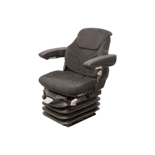 Picture of Uni Pro International Harvester 86-88 Series 1055 Air Suspension Seat Kit | Black/Gray Fabric