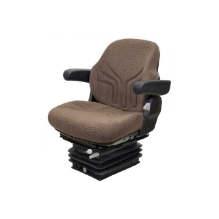 Picture of Uni Pro John Deere 8230-8640 4WD 402 Air Seat Kit | Original Hydraulic Susp. | Brown Fabric