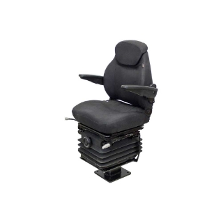 Picture of Uni Pro Deere 310 Series Backhoe 441 Mechancial Susp. Seat Kit | With Armrests | Black Fabric
