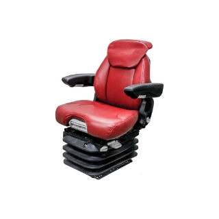 Picture of Uni Pro Case IH Magnum-MX-Steiger-STX Steiger Series 1061 Air Suspension Seat Kit | Red Vinyl