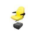 Picture of Uni Pro John Deere 7000 Series 441/MSG85 Mechanical Seat Kit | Open Station | Yellow Vinyl