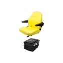 Picture of Uni Pro John Deere 7000 Series 441/MSG95 Air Seat Kit | Open Station | Yellow Vinyl