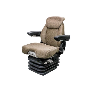 Picture of Uni Pro John Deere Late 6R 1061 Air Suspension Seat Kit | With Command Arm | Brown Fabric