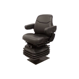 Picture of Uni Pro 535 Air Suspension Seat | 12-Volt | Black Vinyl