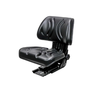 Picture of Uni Pro 356 Utility Mechanical Suspension Seat | Black Vinyl