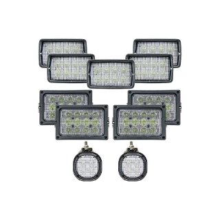 Picture of Tiger Lights Complete John Deere/MacDon M Windrower LED Light Kit