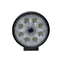 Picture of K&M Mfg LED Flood Work Light | 5.39-In. | Round | Built-In Backup Camera