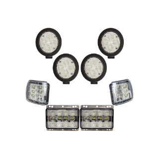 Picture of Tiger Lights Complete John Deere 6015-6020-6030-6L-7030 Series LED Light Kit