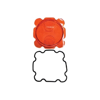 Picture of Tiger Lights Mojave Series Amber Lens + O-Ring for ATV/UTV Racing Light | 5-In. | TLM5-ALC