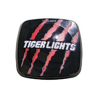 Picture of Tiger Lights Mojave Series Black Tiger Lights Lens Cover for ATV/UTV Racing Light | 5-In.