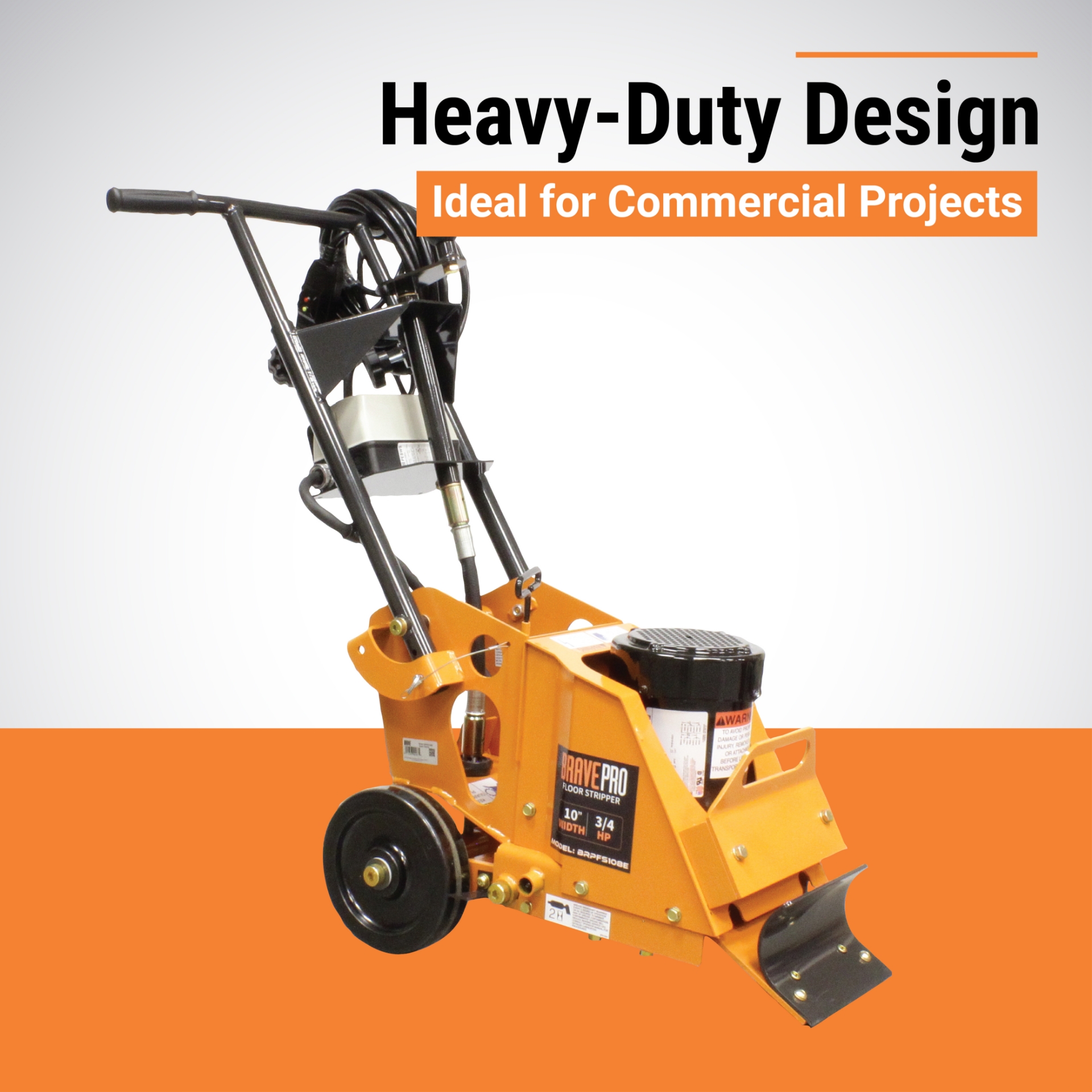 Brave Floor Stripper | Commercial | Heavy-Duty | BRPFS108E @ Great