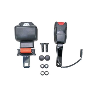 Picture of Uni Pro Retractable Seat Belt Kit | With Switch | Fits Grammer 7X1/7X2 Seat | Orange Nylon