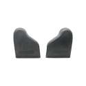 Picture of Uni Pro Seat Belt Cover Kit | Fits 146 Seat | Black Plastic