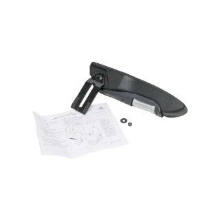 Picture of Uni Pro Fold-Up Adjustable Armrest | Fits 722/1055/1060/1250 | Black Dura-Tex | Left-Hand