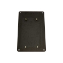 Picture of Uni Pro Seat Adapter Plate for Volvo Semi Trucks | Black Powder Coat
