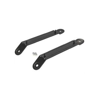 Picture of Uni Pro Seat Adapter Brackets for Ford F650 or F750 Semi Trucks | Black Powder Coat