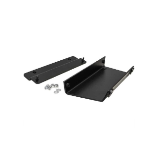 Picture of Uni Pro Seat Adapter Brackets for Freightliner M2 Semi Trucks | Black Powder Coat