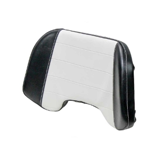 Picture of Uni Pro Allis Chalmers D17 Backrest Cushion | Original Pattern | Pleated Black & White Vinyl